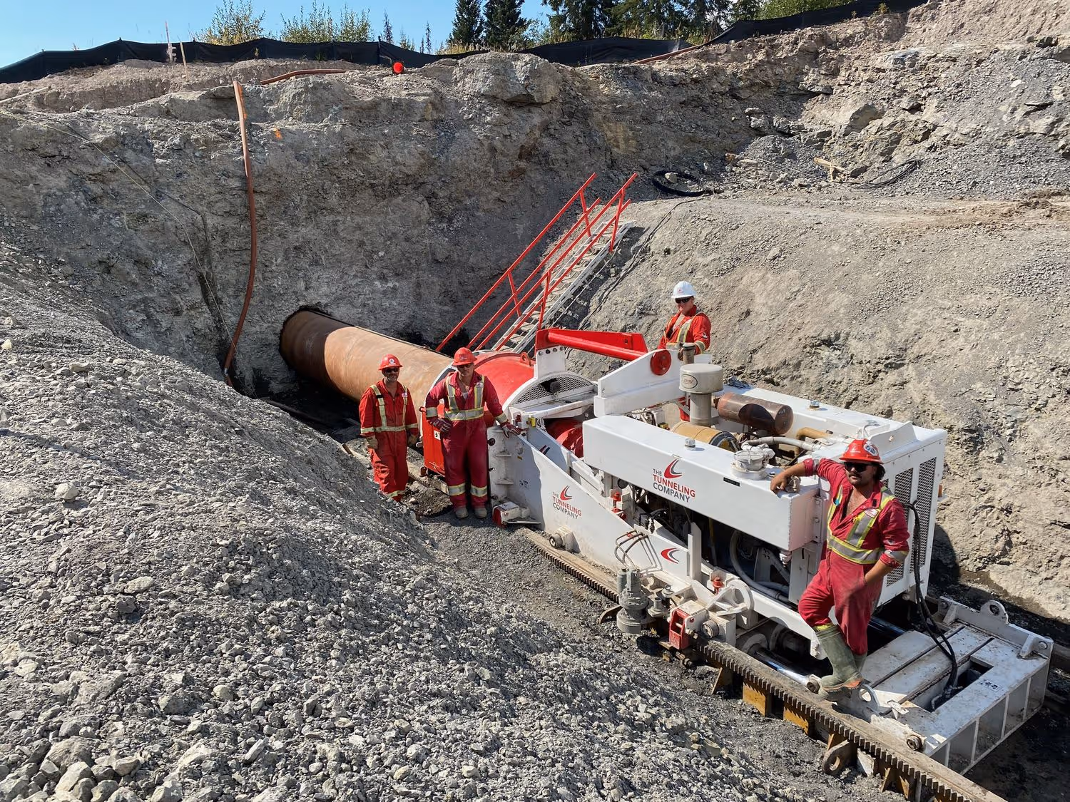 tunneling crew