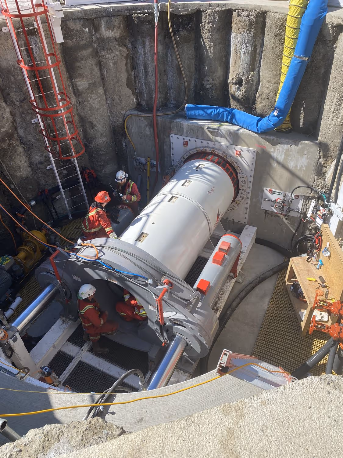 microtunneling in the pit