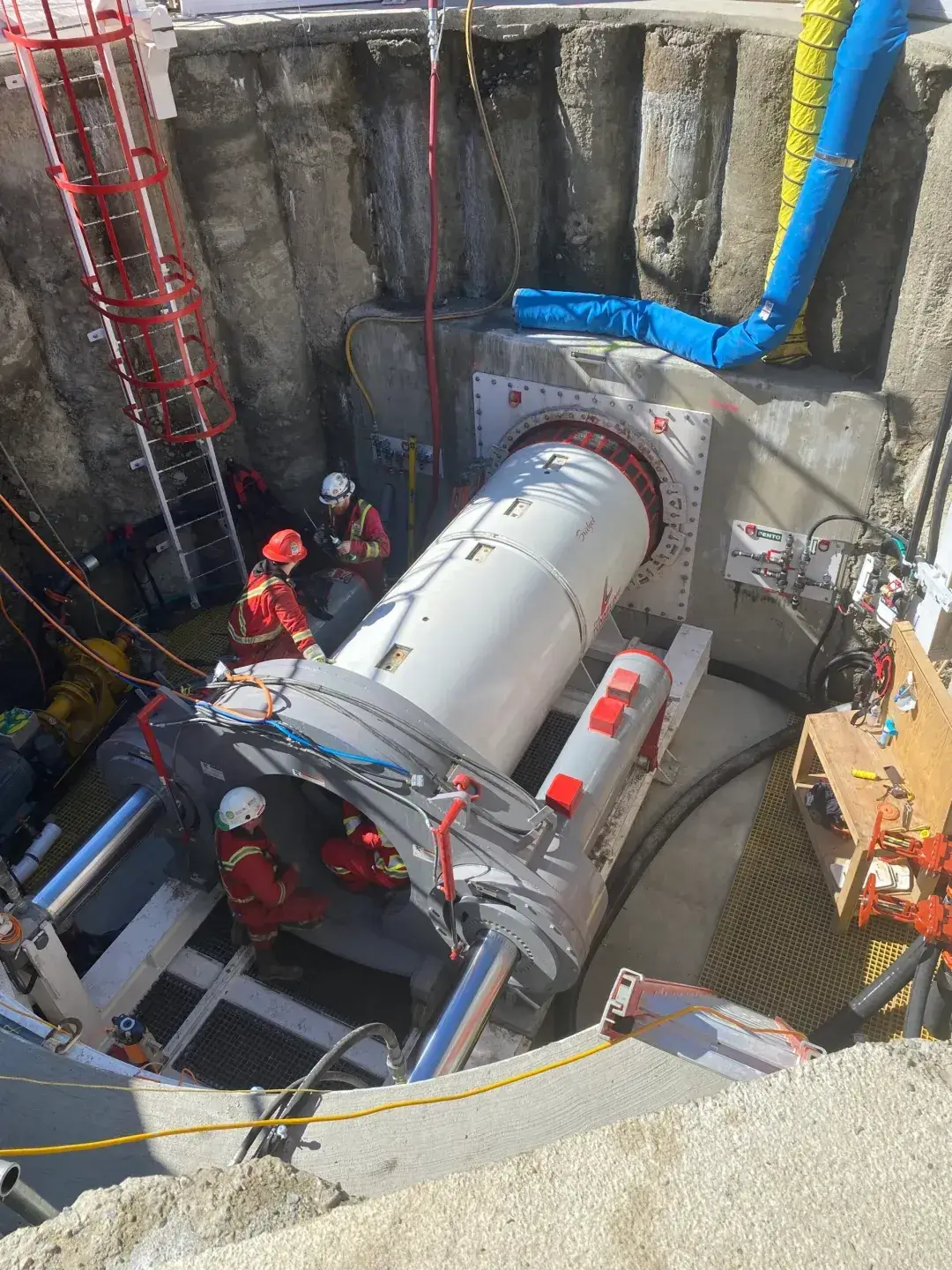 microtunneling in the pit