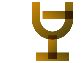 Icoontje van een wijnglas