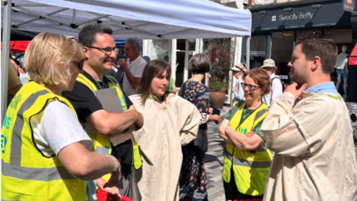 Kingston Council staff engaging with Kingston residents