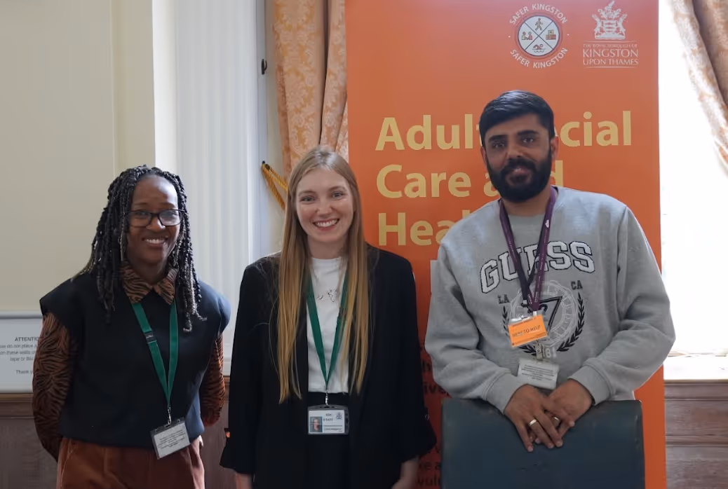 Kingston Council staff attending an Adult Social Care and Public Health event