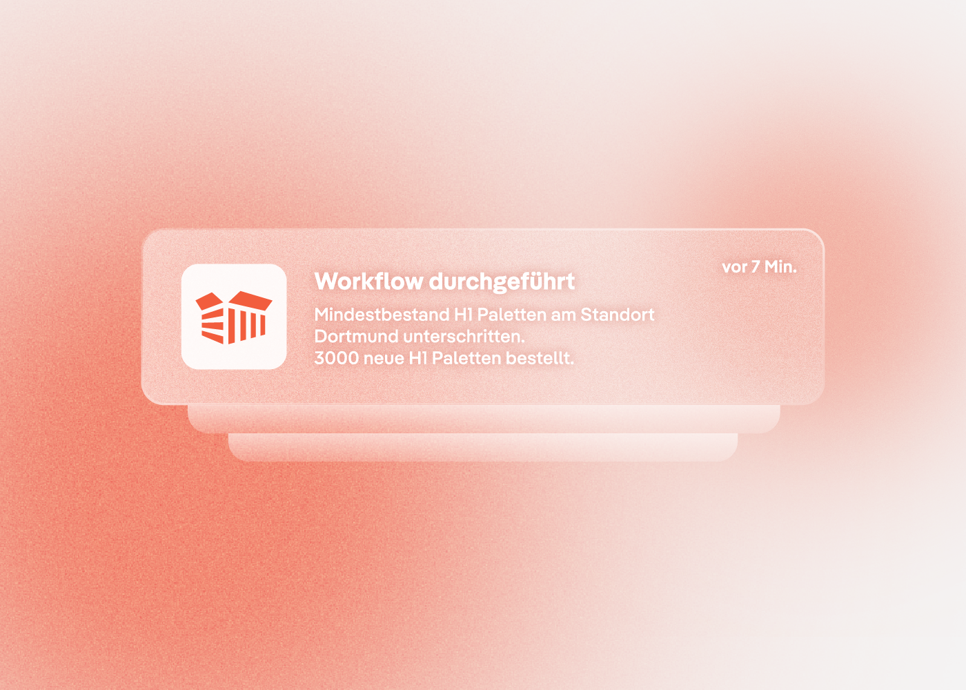 Benachrichtigung Grafik