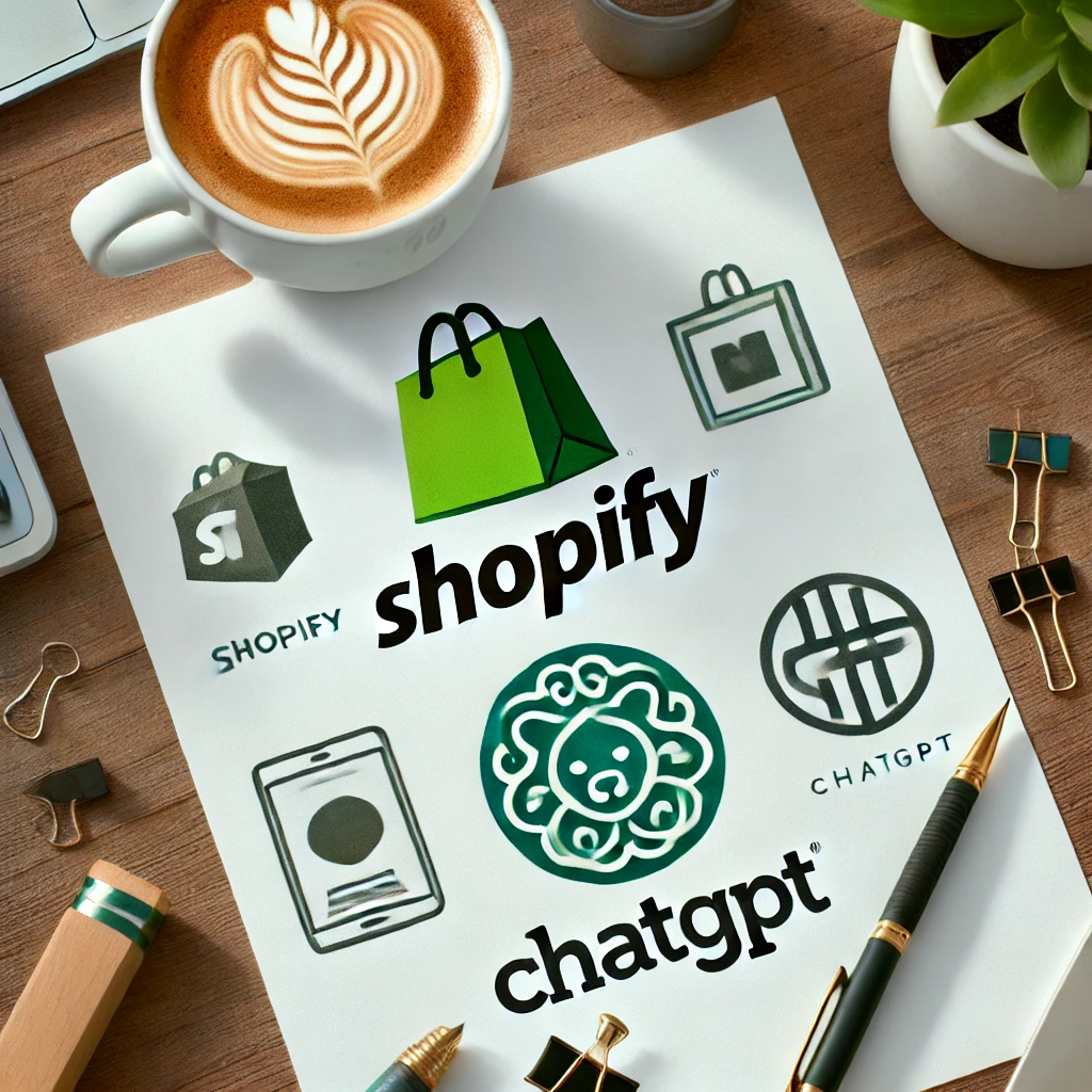 Shopify and ChatGPT - AI Generated Image 😀