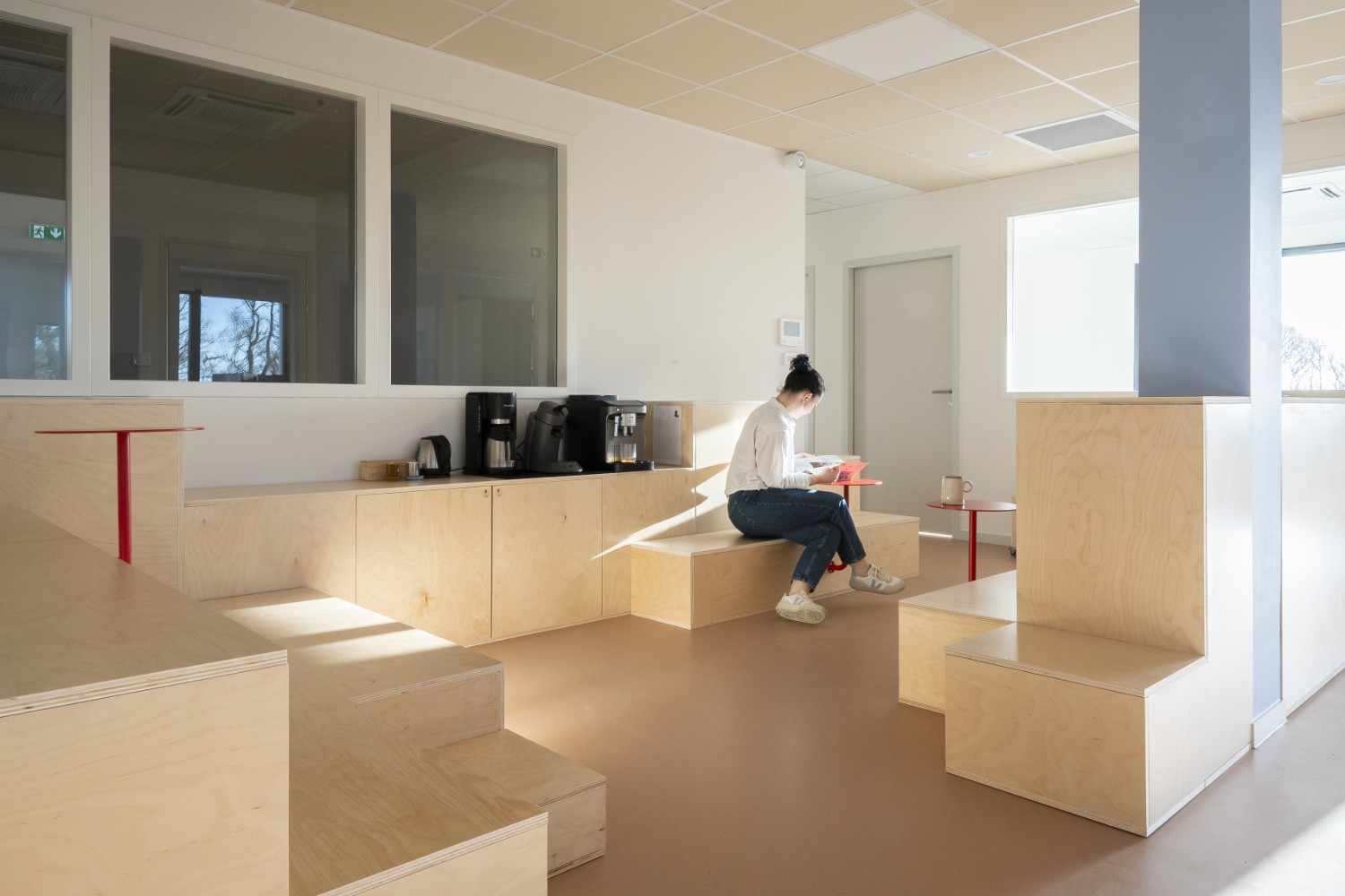 Espace pause lumineux de L’Esquisse commune près de Rennes