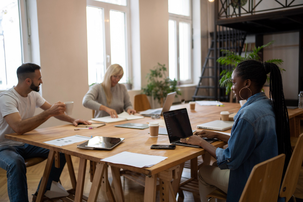 Café rennais aménagé comme espace de travail