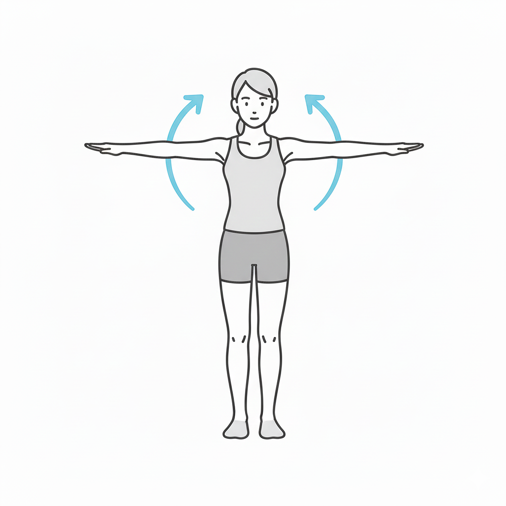 Grafik 1 - Brustwirbelsäule kreisen
