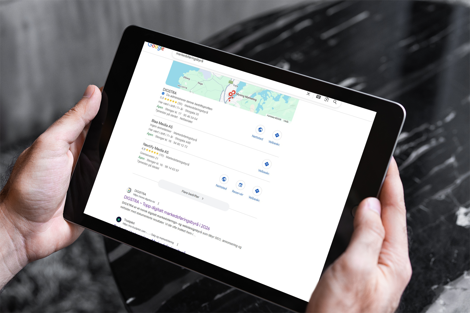 SEO for tannlege Stavanger