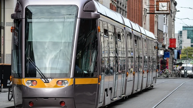 Photo of Dublin's Luas Light Rail System