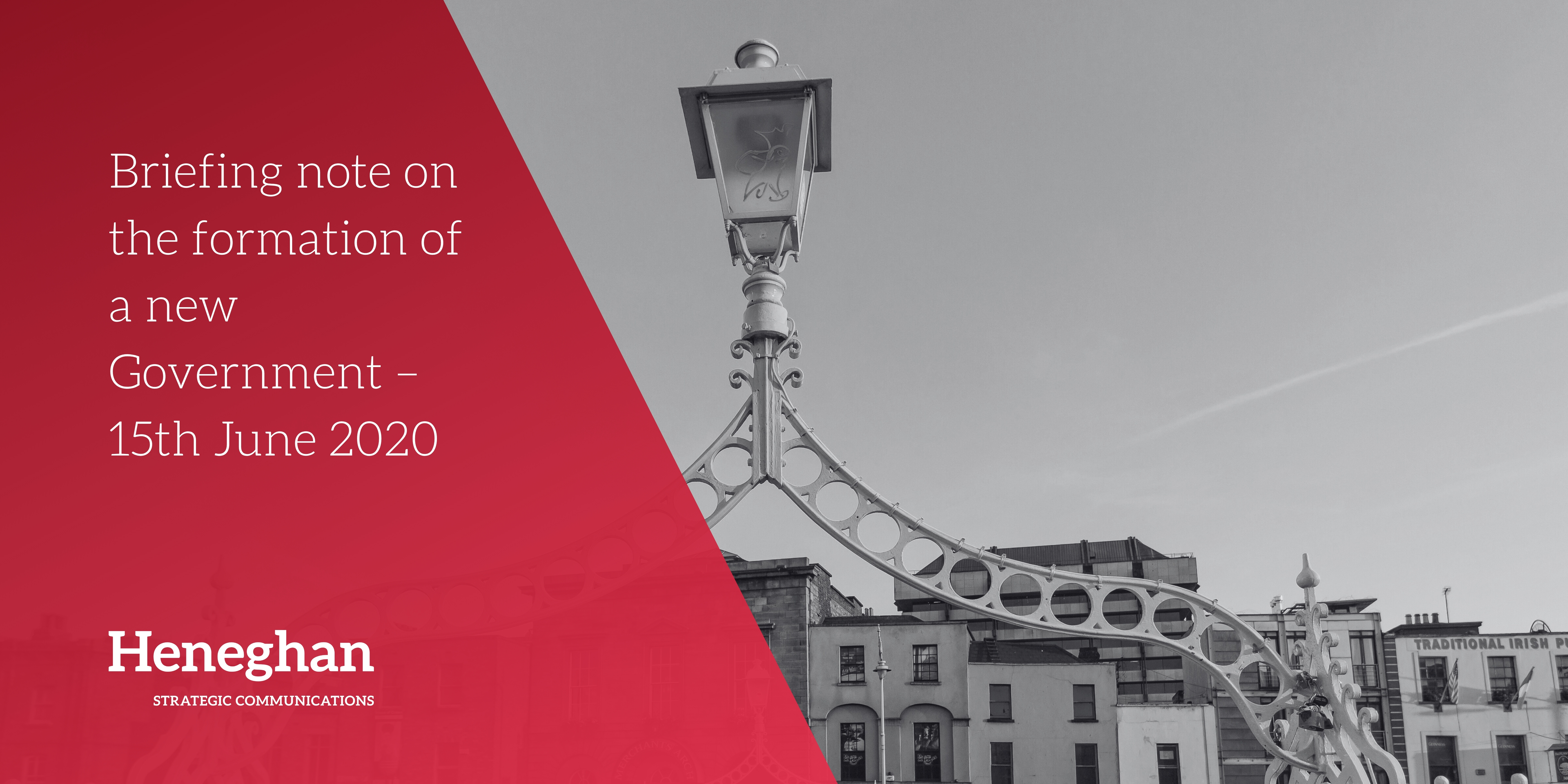 Briefing note on the formation of a new Government – 15th June 2020