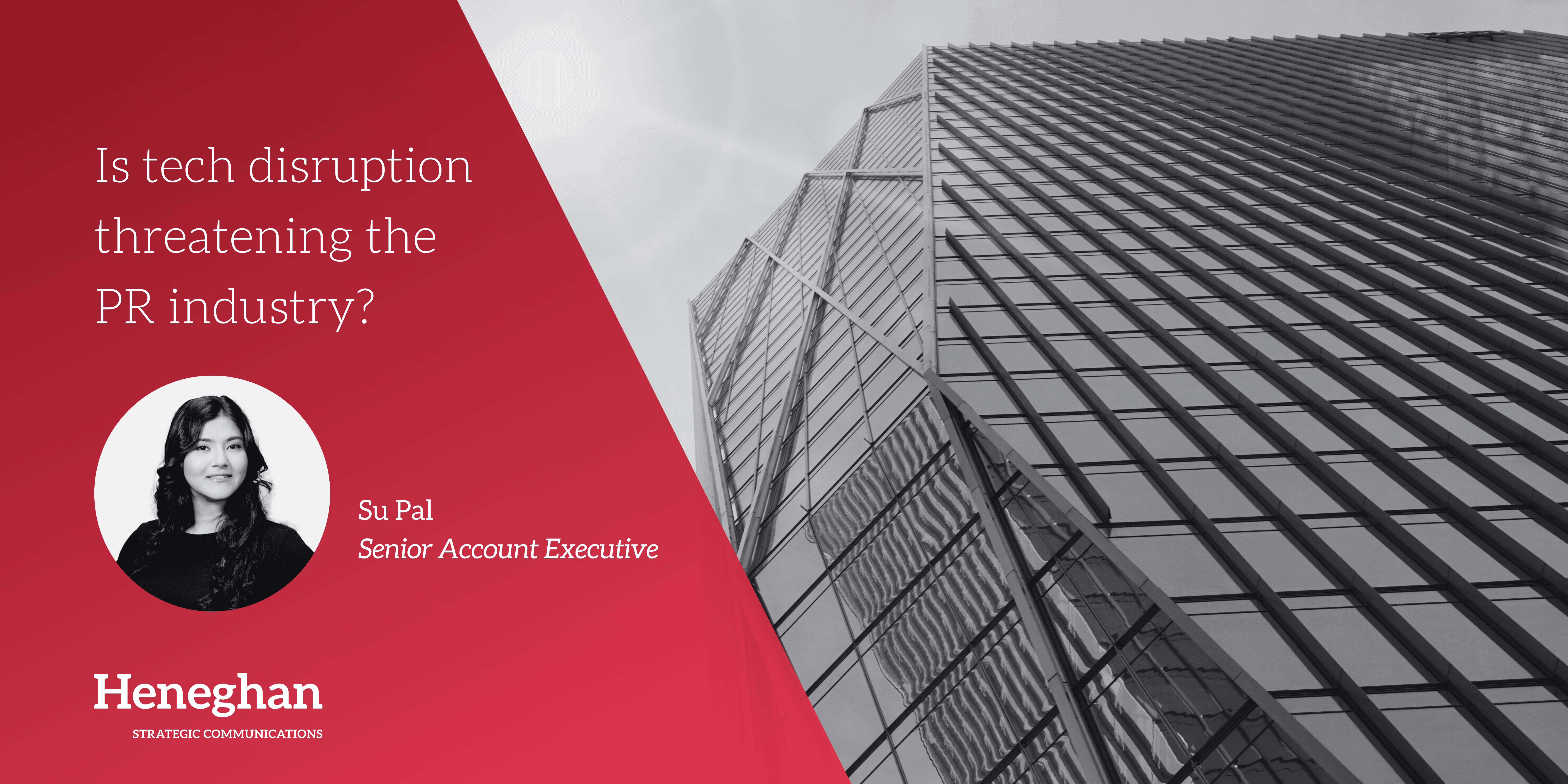 Is tech disruption threatening the PR industry?