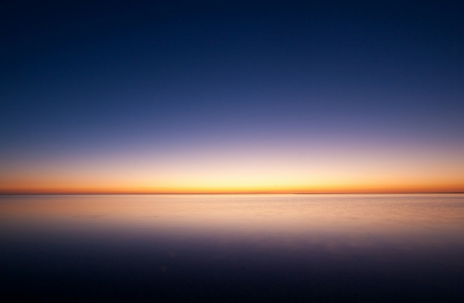 landscape photography of sunset