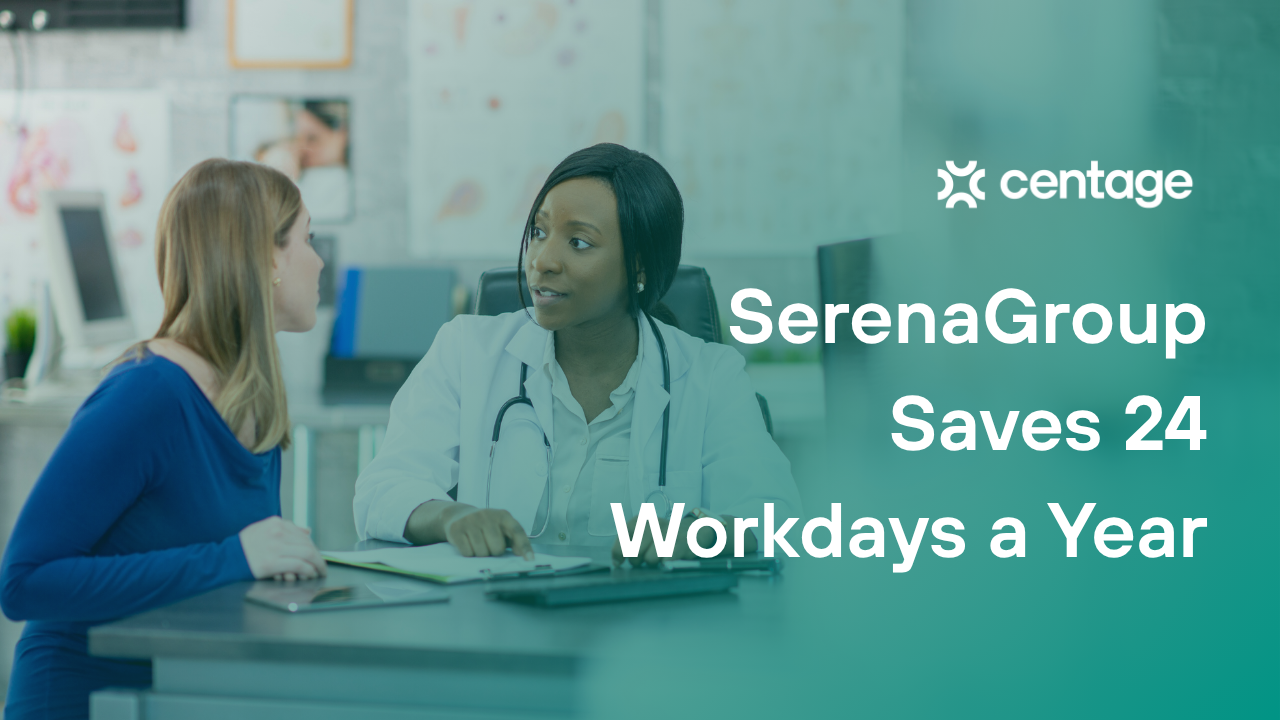 SerenaGroup saves 24 workdays a year using Centage