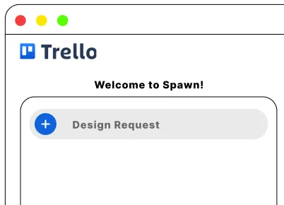Trello Workflow: Streamlined collaboration with clients. Clients can request designs, and we offer unlimited revisions for a seamless creative process.