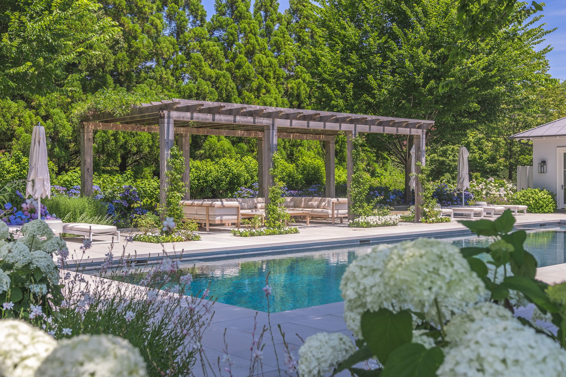 Pergolas and Pavilions in Southampton, NY