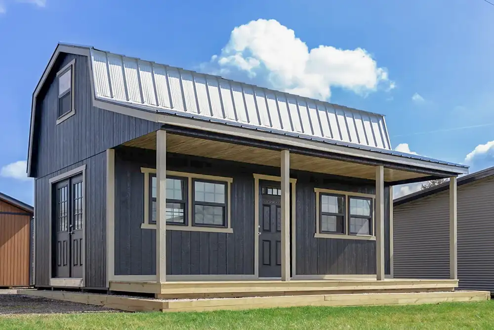 nuhaus cabin with porch