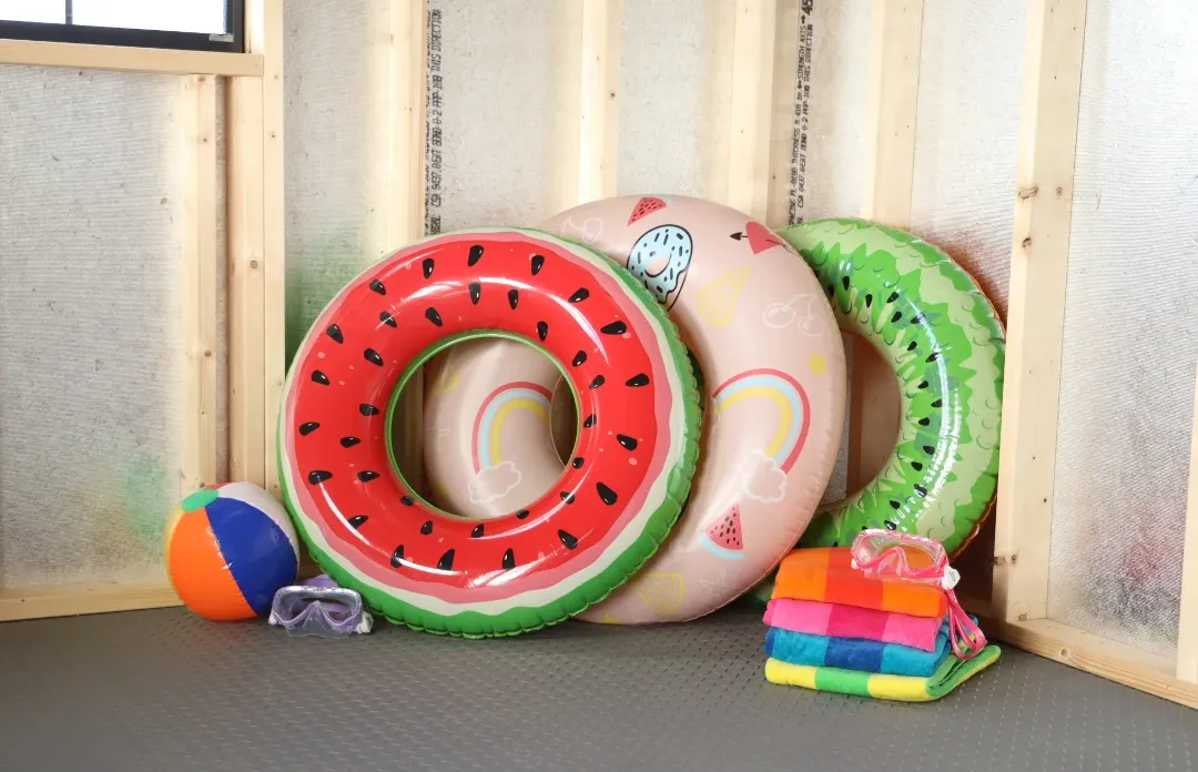 seasonal overflow storage in shed