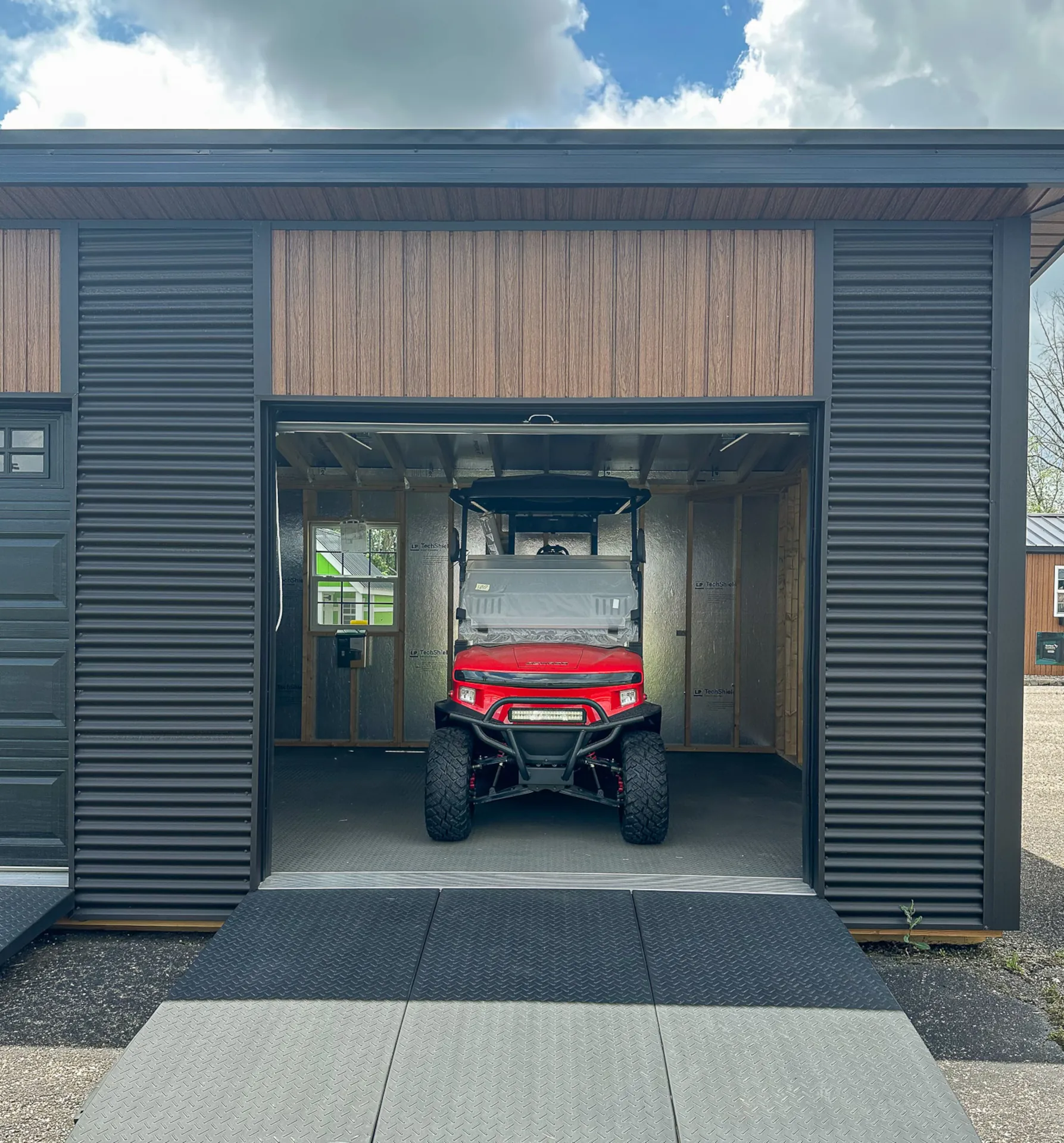 Garage Sheds: Smart Storage for Golf Carts, ATVs & More