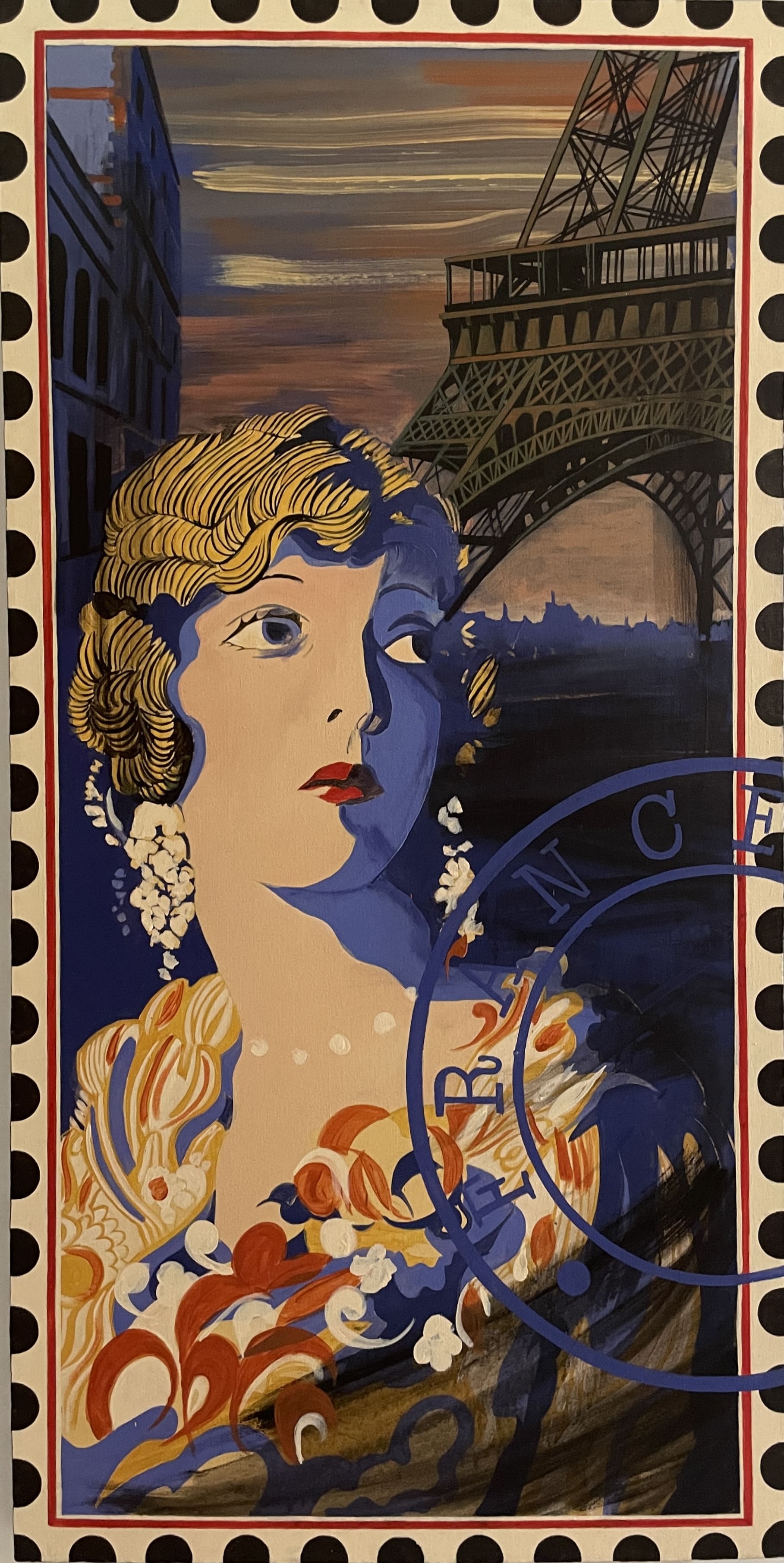 "Anocheciendo en Paris"