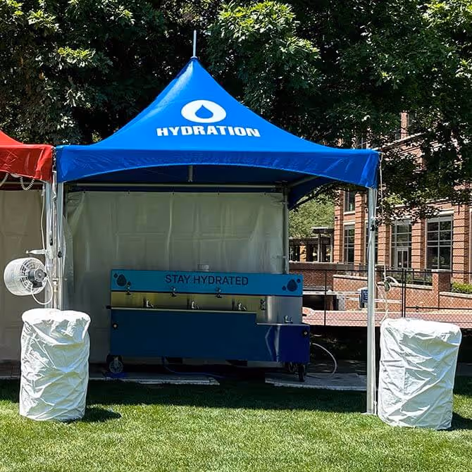 10' x 10' Hydration Tent