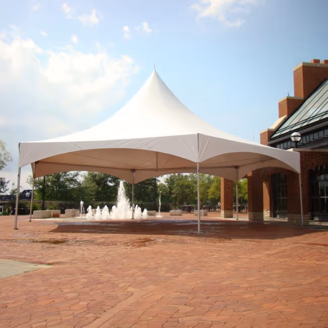 40' High Peak Hexagon Tent