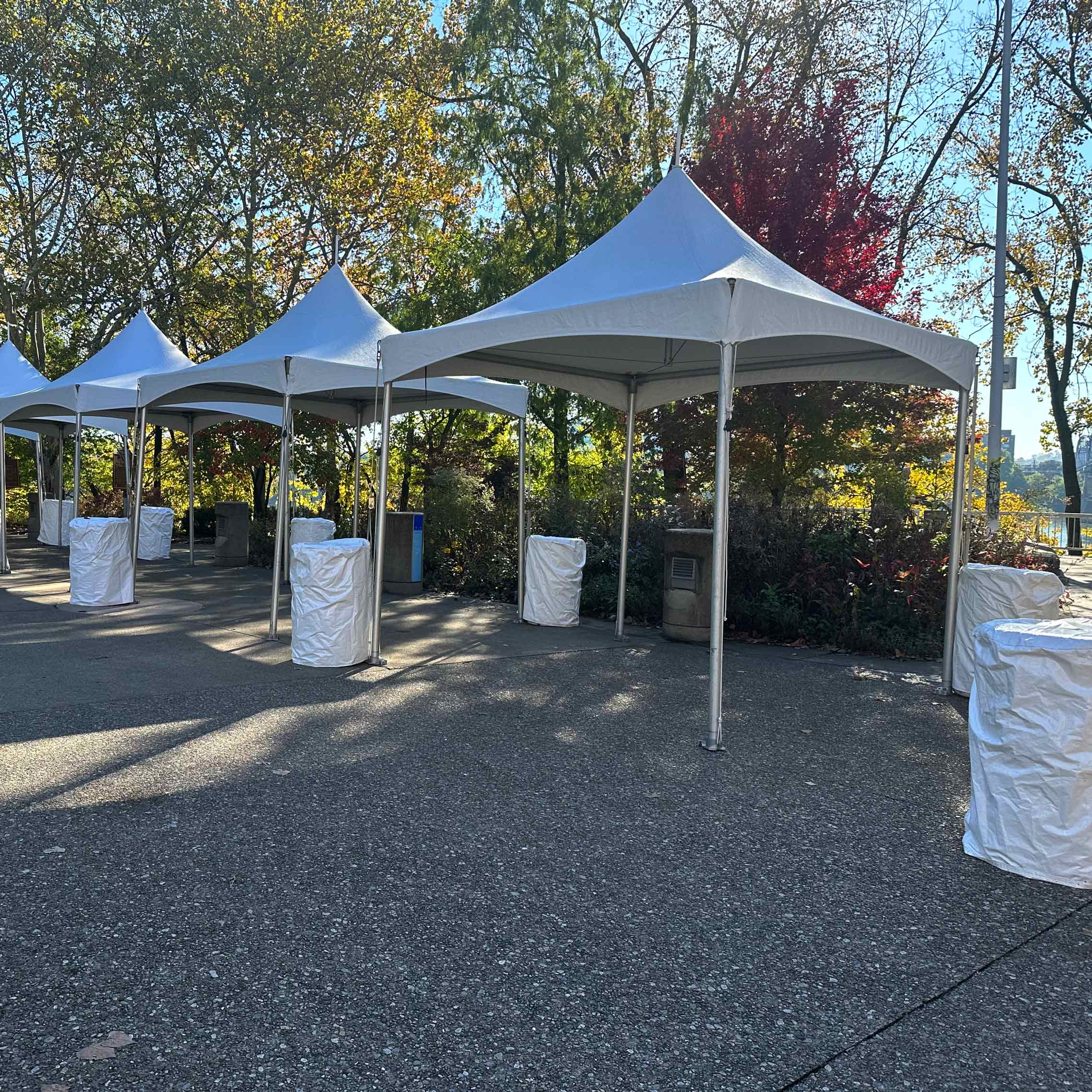 10' x 10' High Peak Frame Tent
