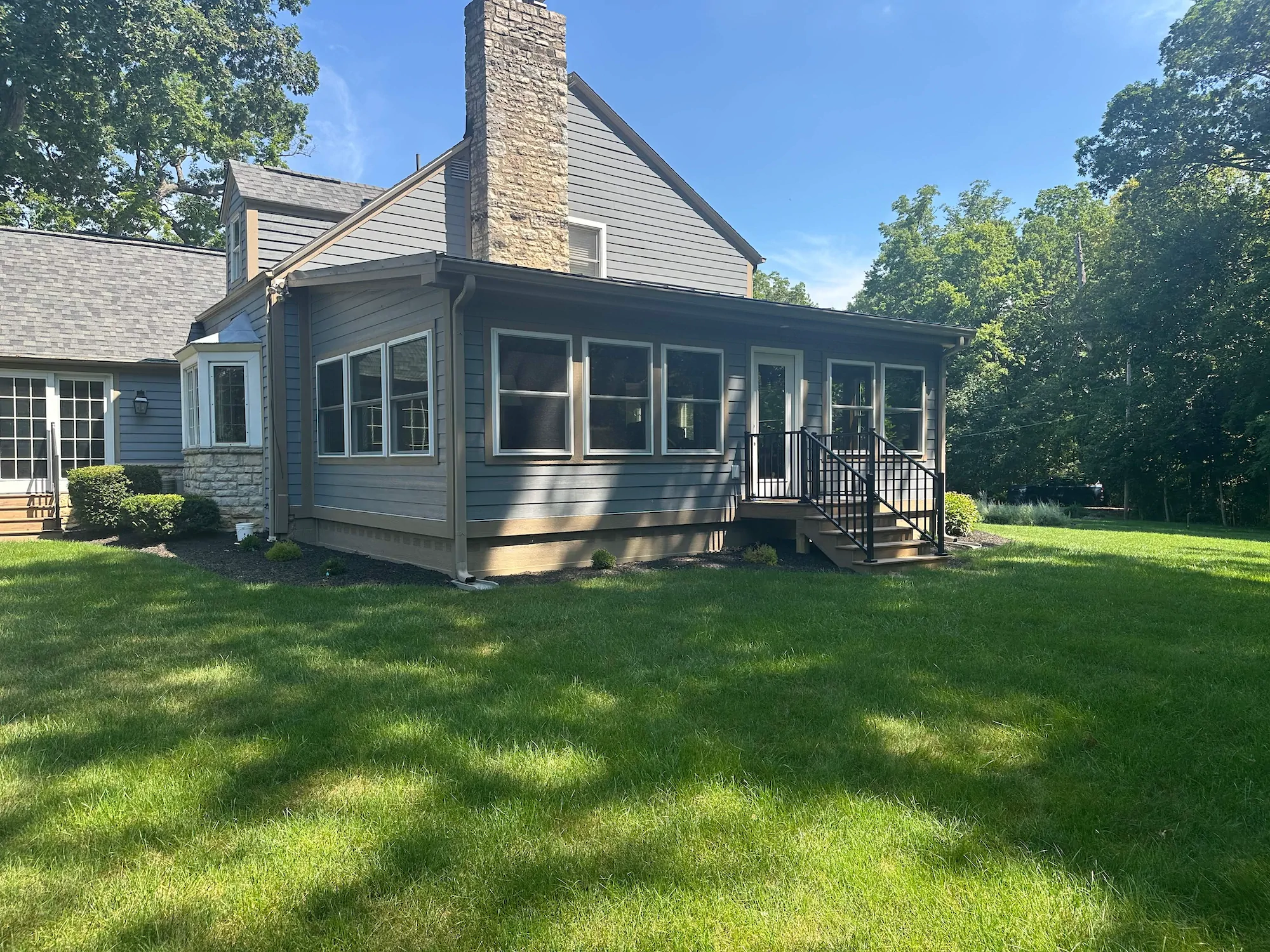 One of ELC's three season sunrooms built in 2025.