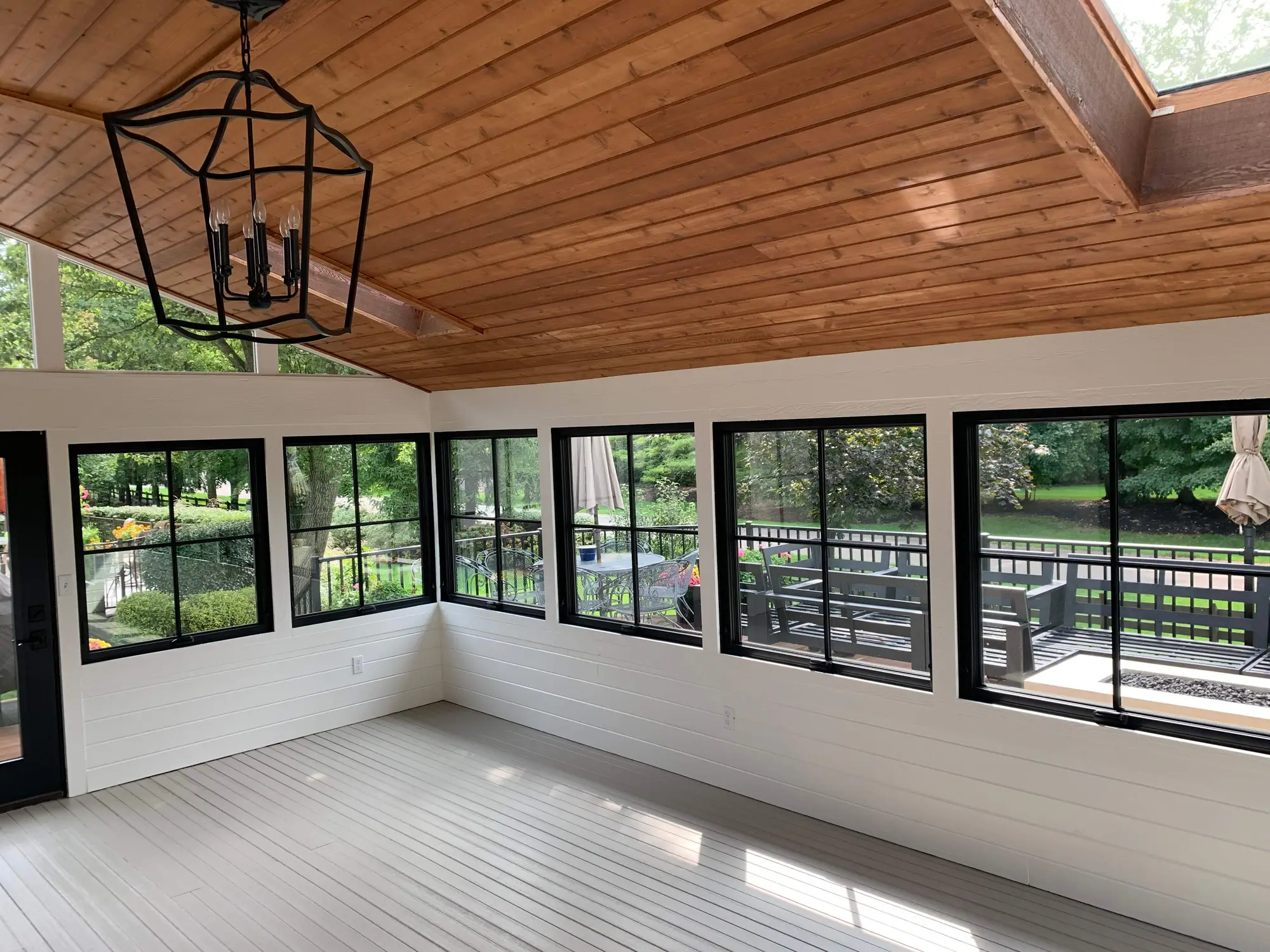 4-Season Sunroom and Deck - Photo