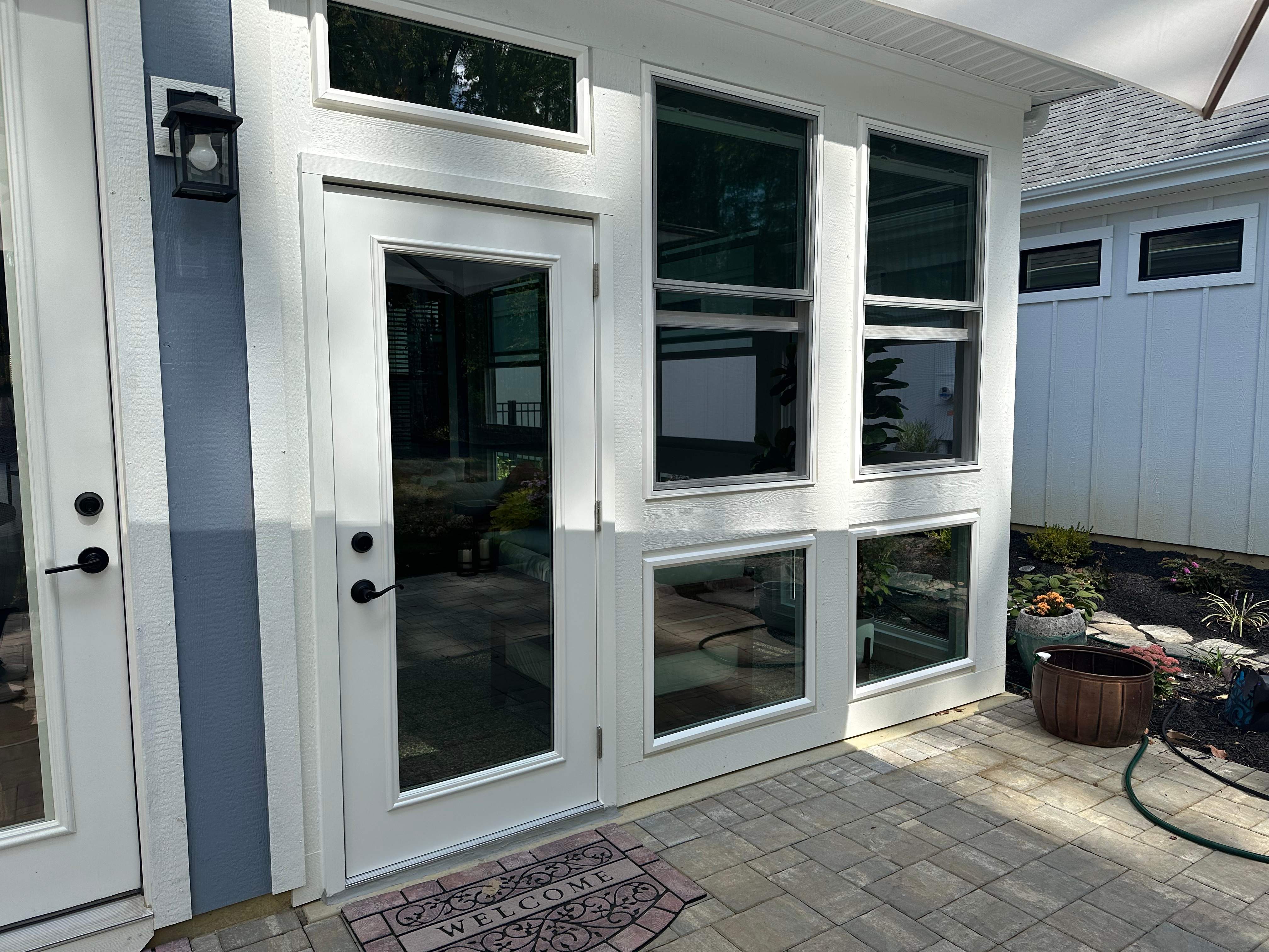 A New Albany porch conversion project by ELC.