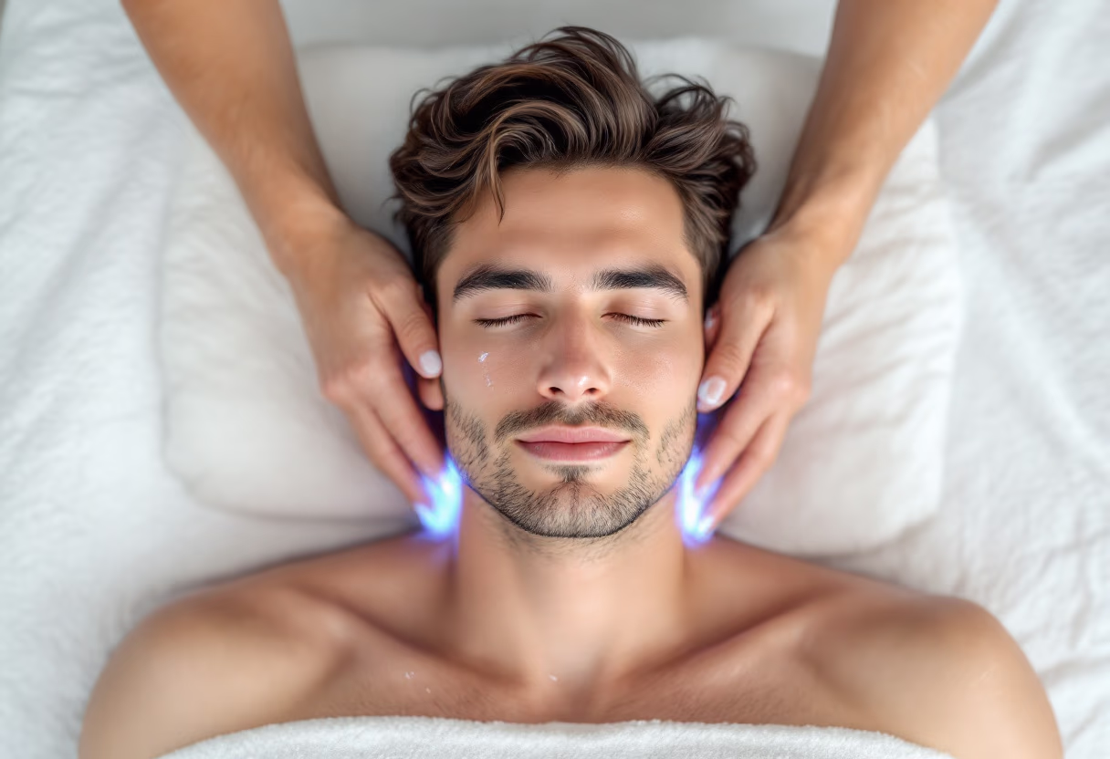 image of treatment in session at a wellness center