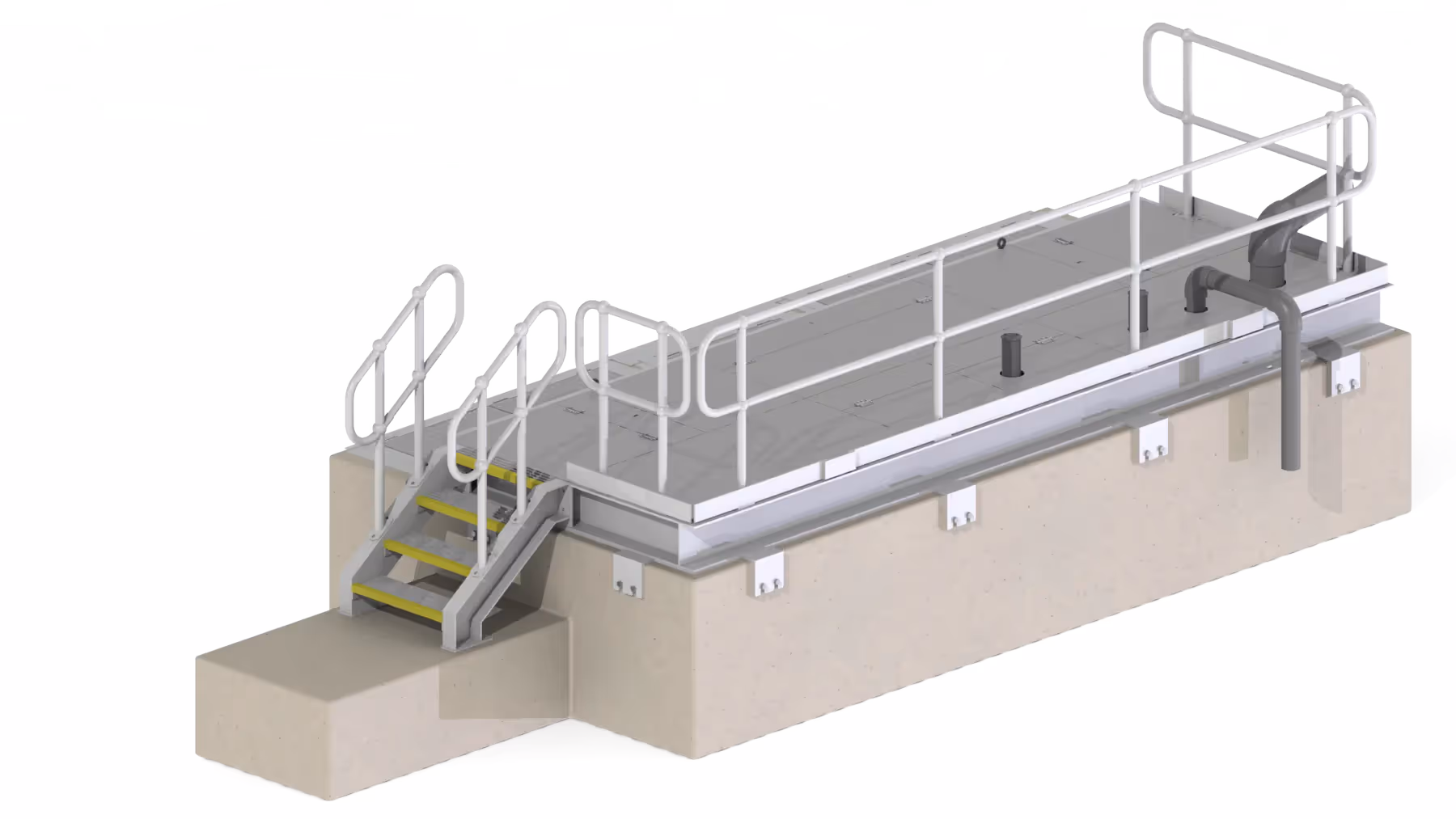 Platforms and Handrails