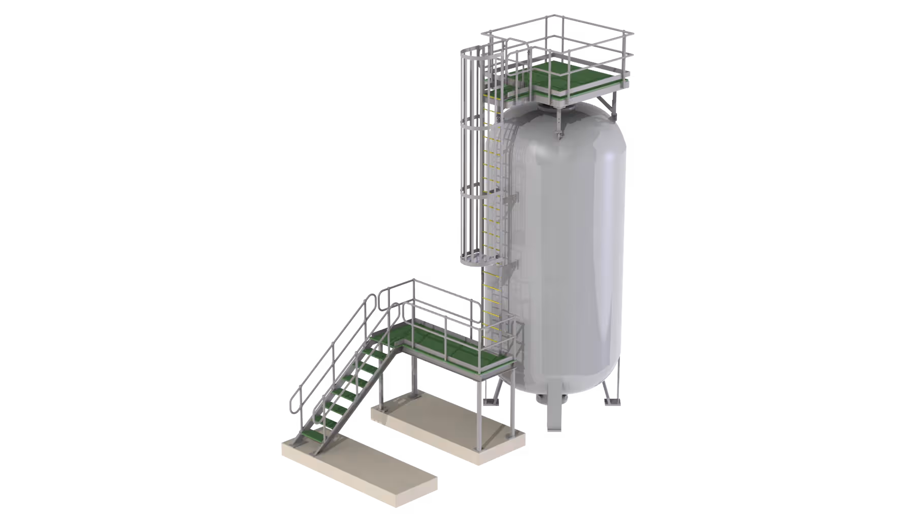 Enclosed Rung Ladders