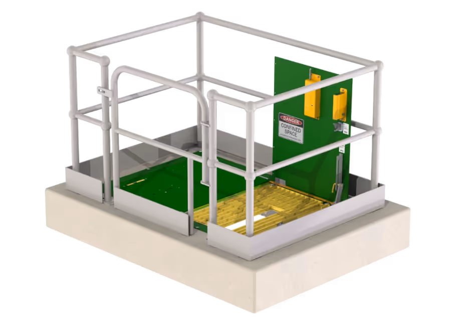 Access Covers with Handrails