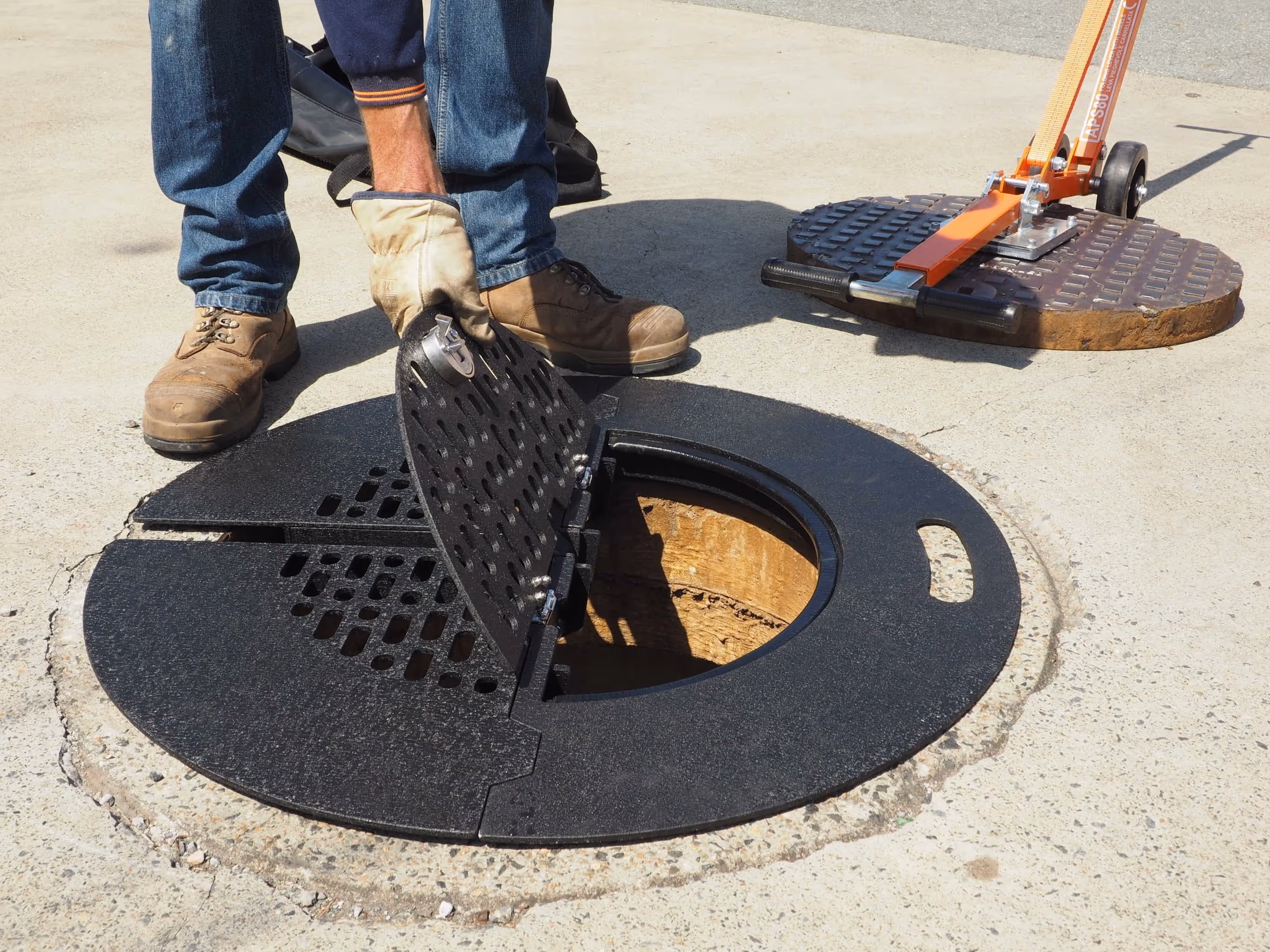 Removing a Cast Iron Cover
