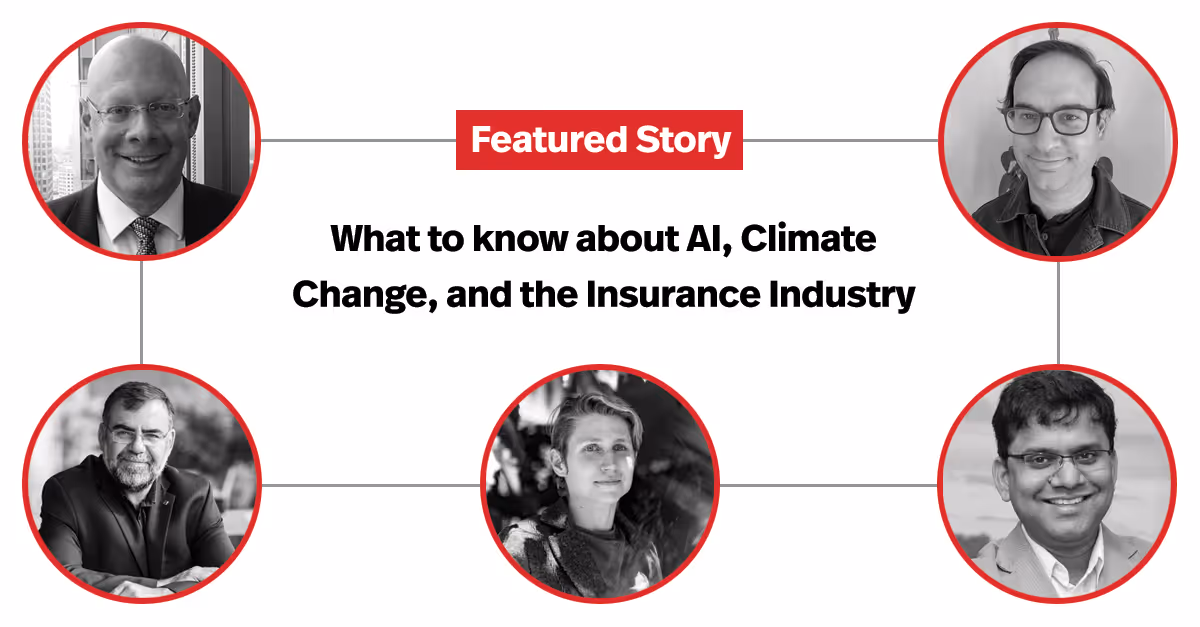 What to know about AI, Climate Change, and the Insurance Industry