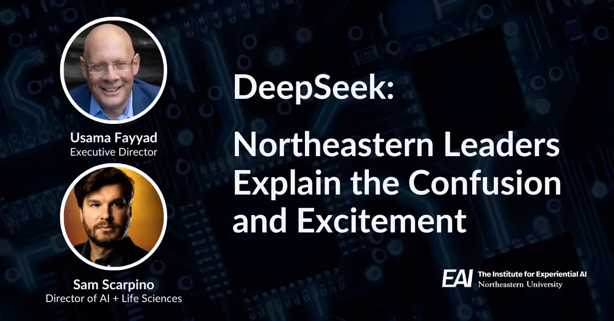 DeepSeek: Northeastern Leaders Explain the Confusion and Excitement