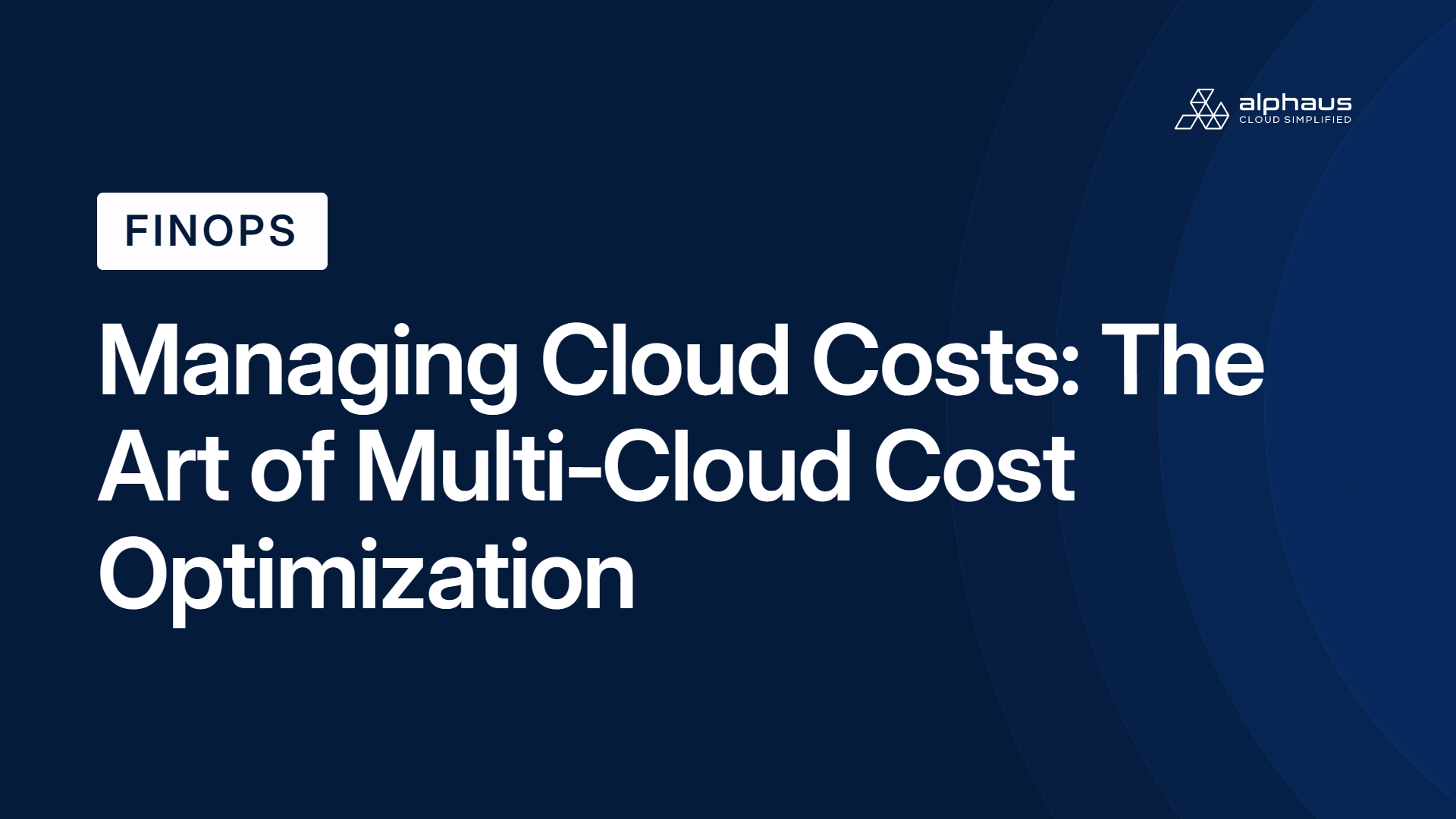 Managing Cloud Costs: The Art of Multi-Cloud Cost Optimization