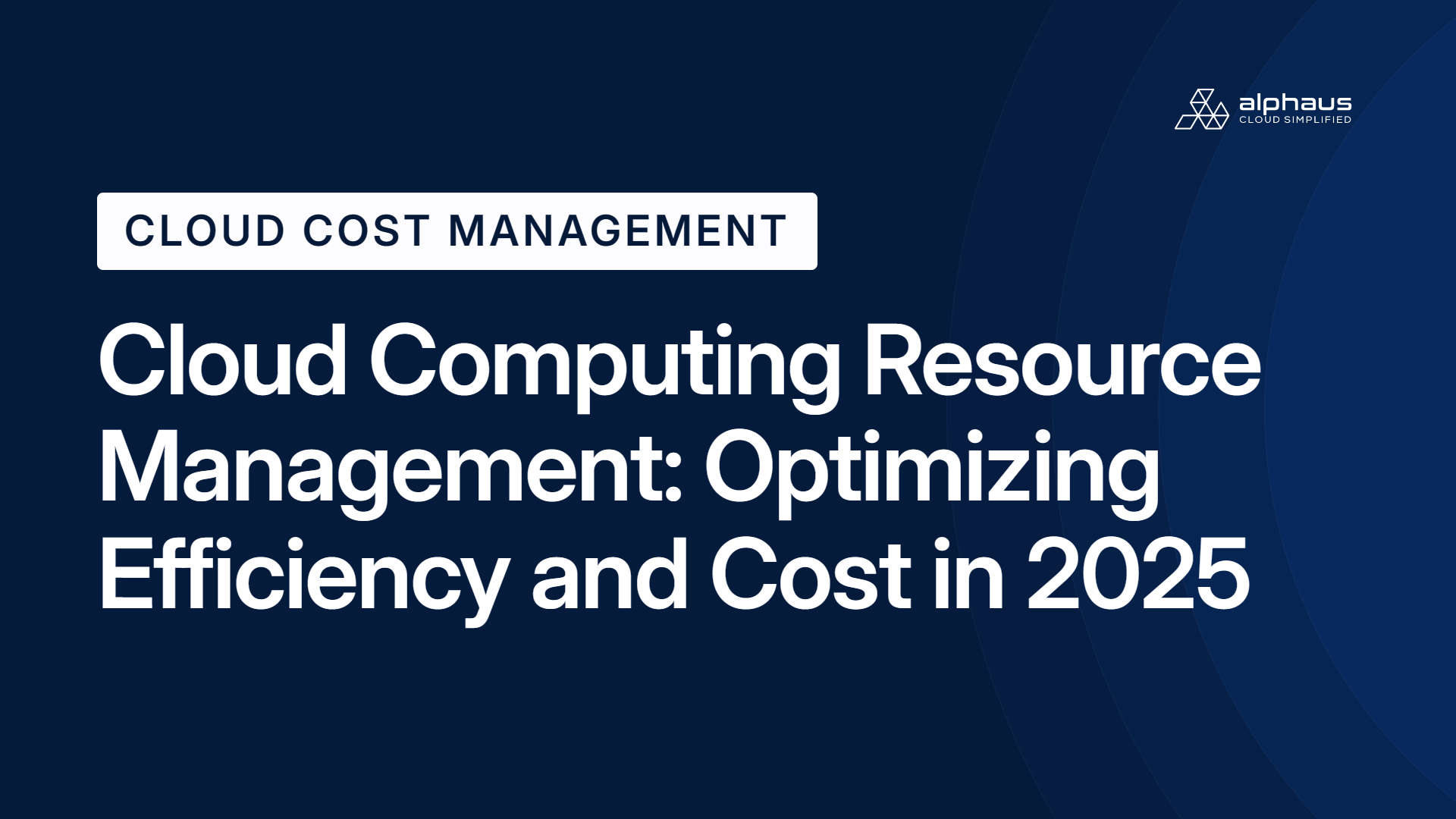 Cloud Computing Resource Management