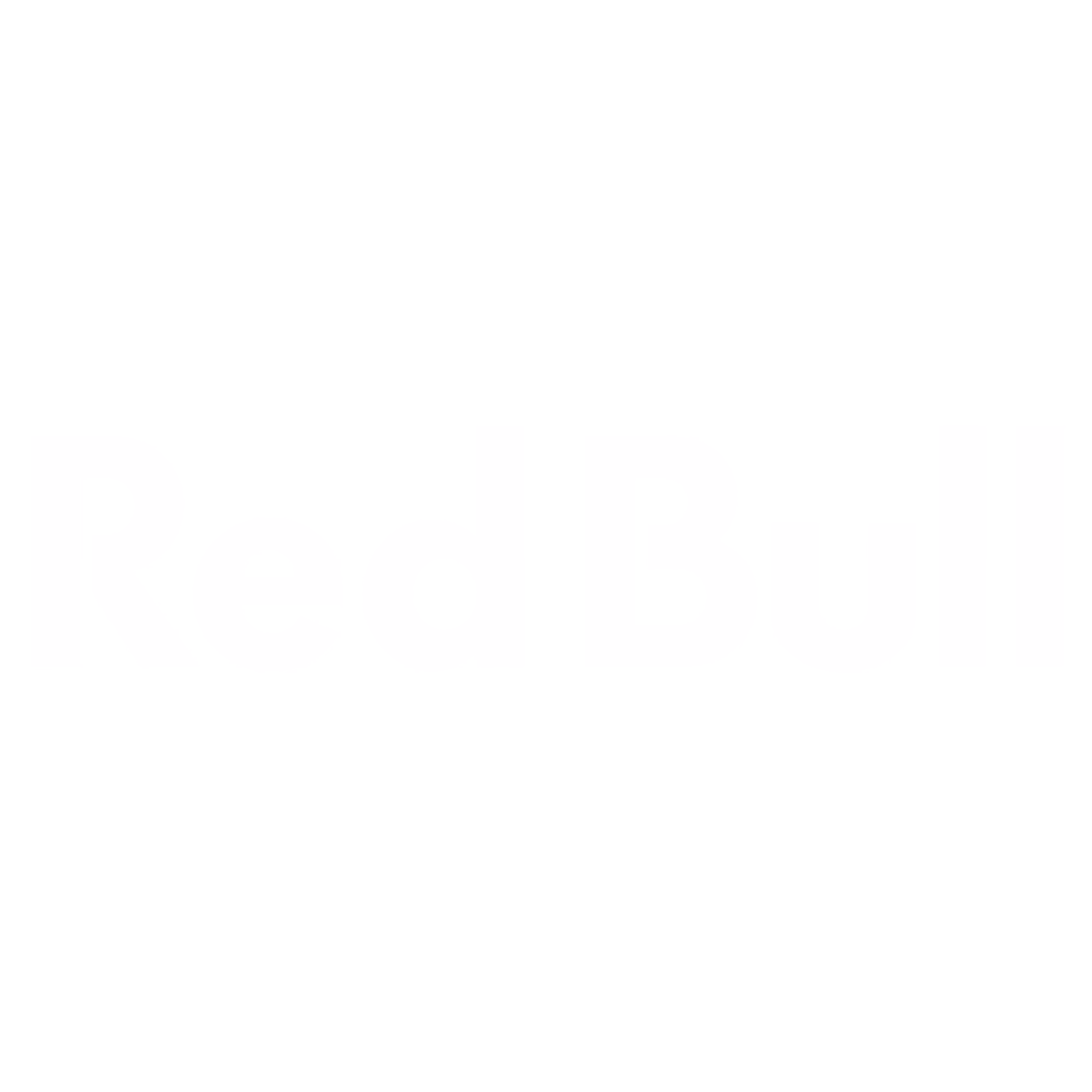 Red Bull Schriftzug in weiß auf schwarzem Hintergrund.
