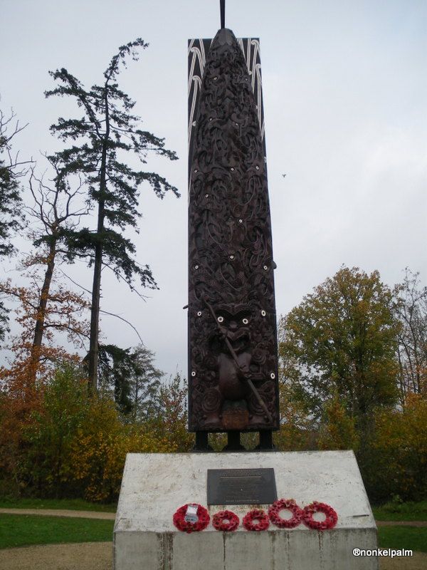 Pou Maumahara (2019) Passchendaele Memorial Park,Zonnebeke, Belgium