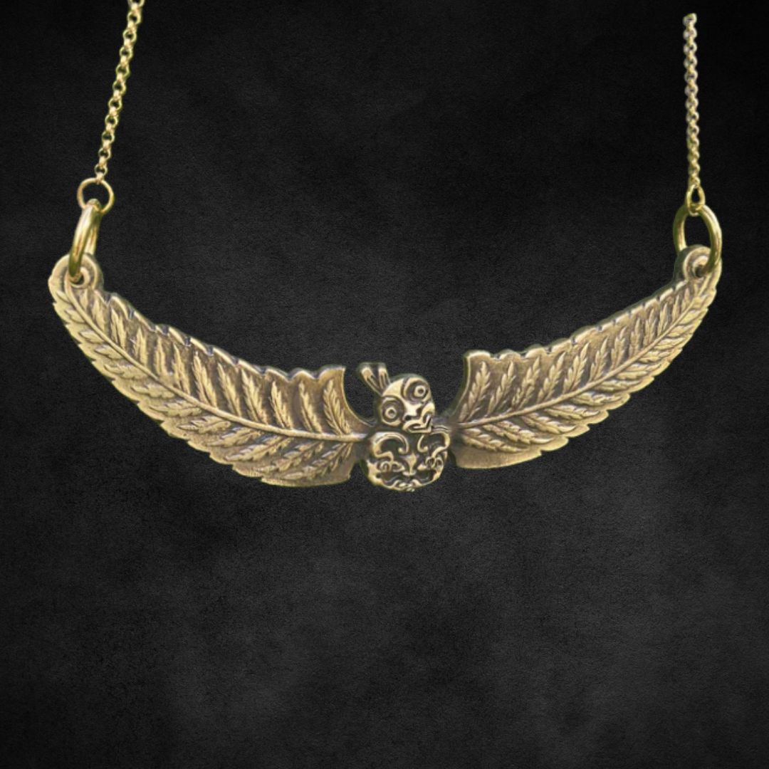 Tiki Fern Statement Necklace