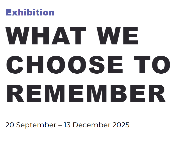 What we choose to remember