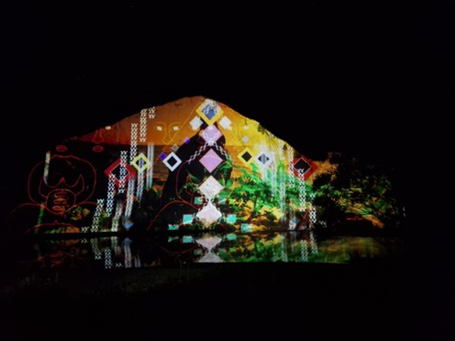 Live Visuals, Taniwha Den, Wairarapa, 2025