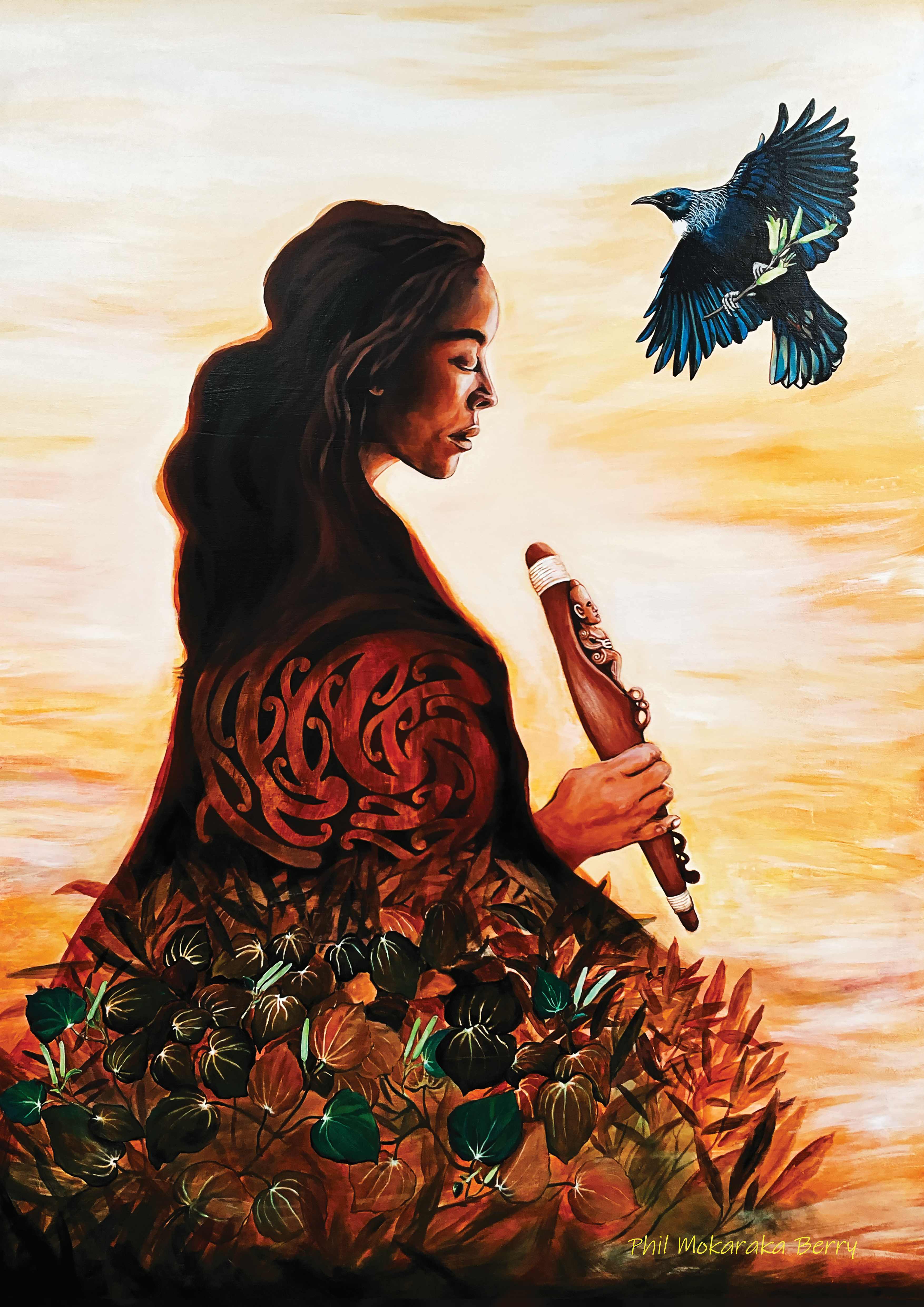 Hineraukatauri with Tui