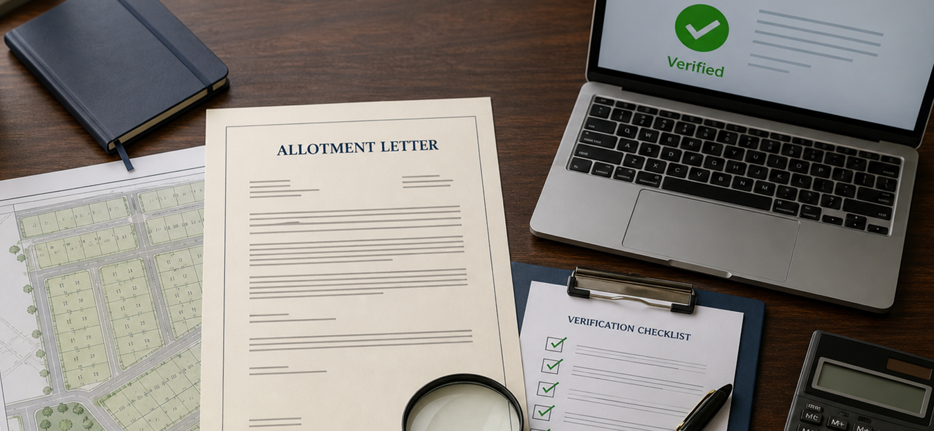 Allotment Letter for Property in Lake City Allotment Letter for Property in Lake City
