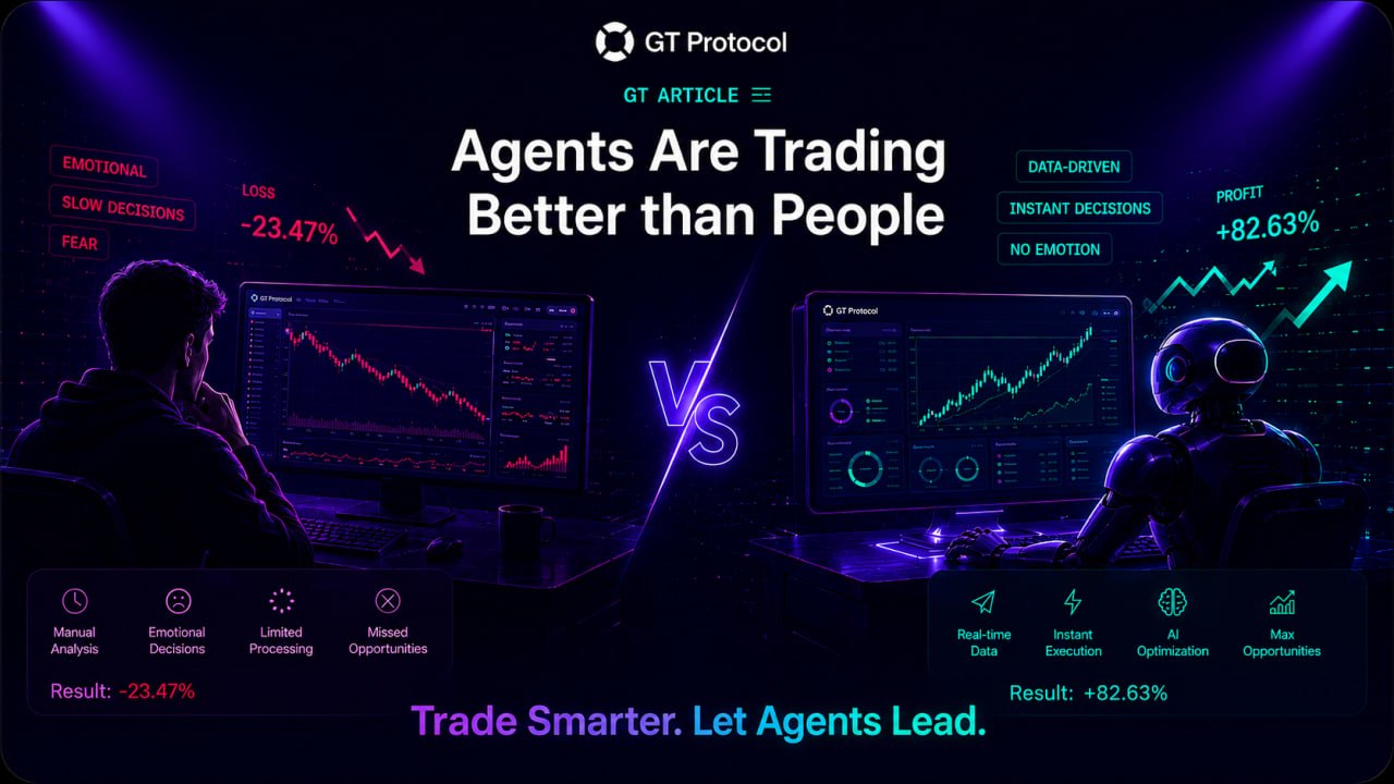 Five AI agents trading the same market under identical rules