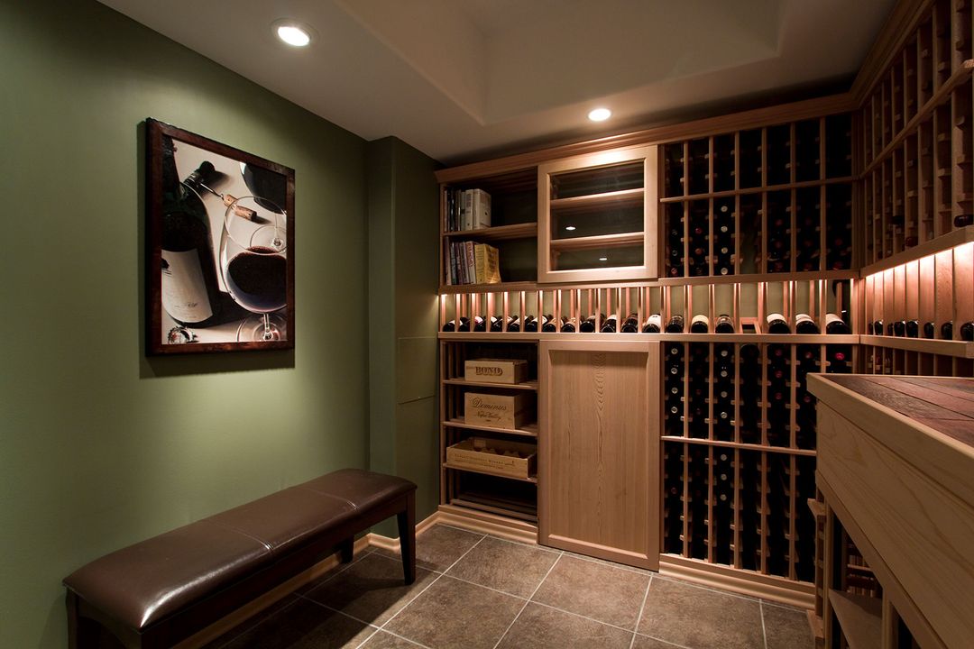 Spinnaker Lafayette Traditional Wine Cellar Remodel Riverside