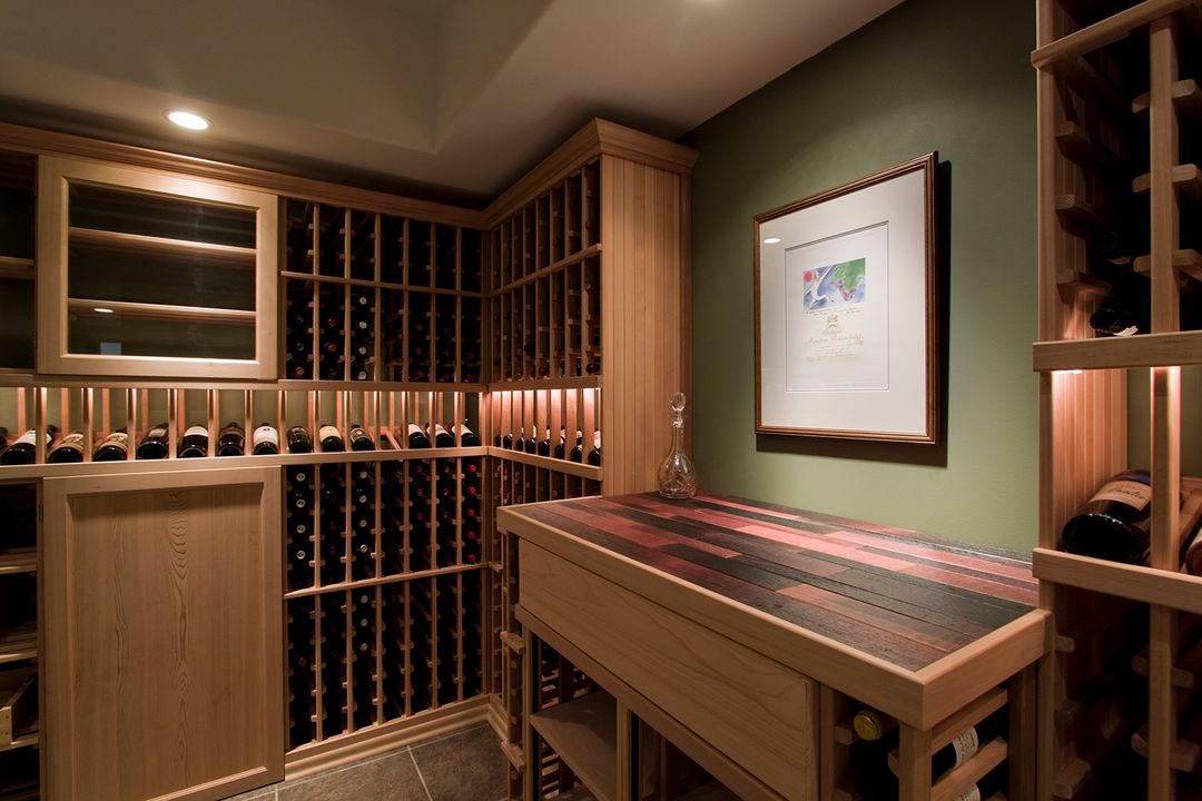 Spinnaker Lafayette Traditional Wine Cellar Remodel Riverside