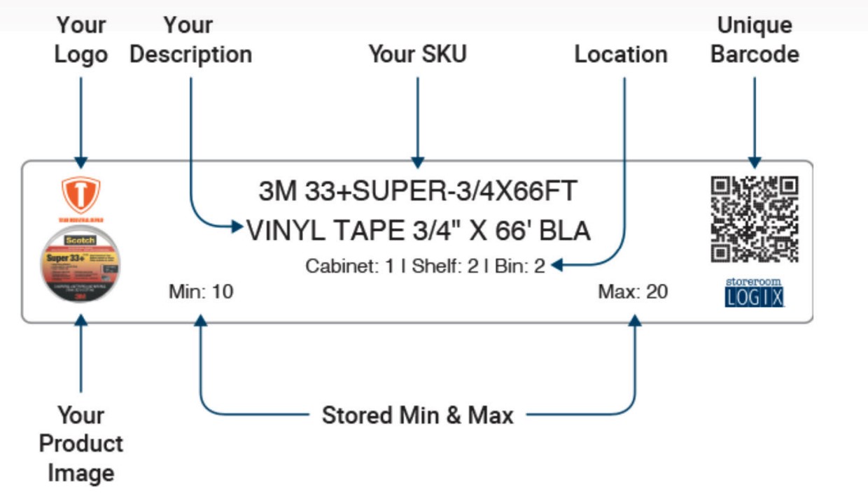 Equipment, asset and inventory labels