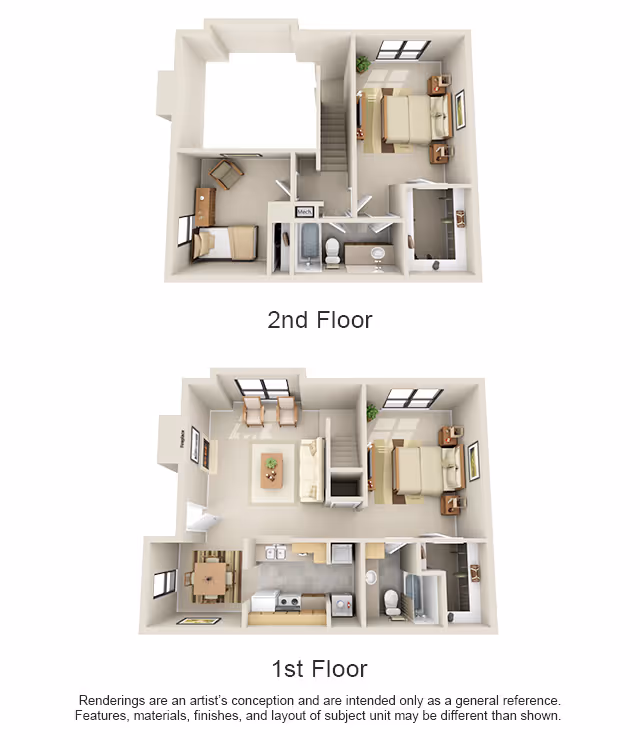 Floor plan layout D1